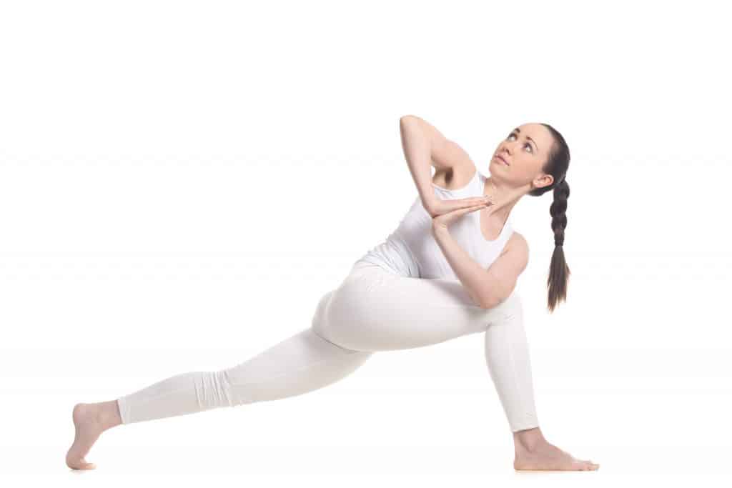 Yoga Near St Pauls - Extended Revolved Warrior by Ludgate Clinic