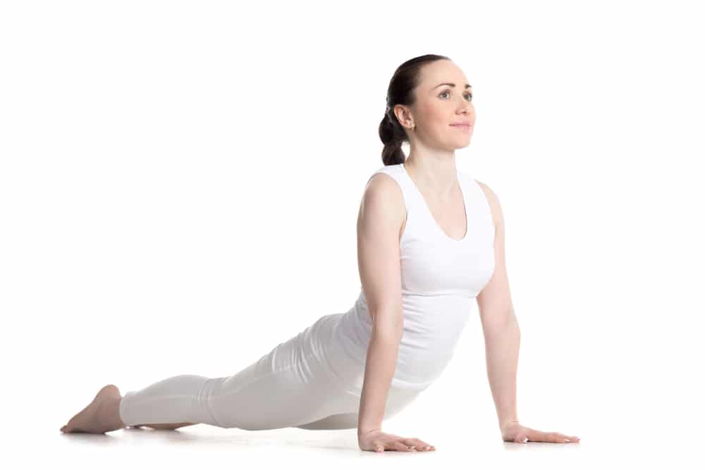 Yoga Near St Pauls - Yoga Pose Upward Dog by Ludgate Clinic